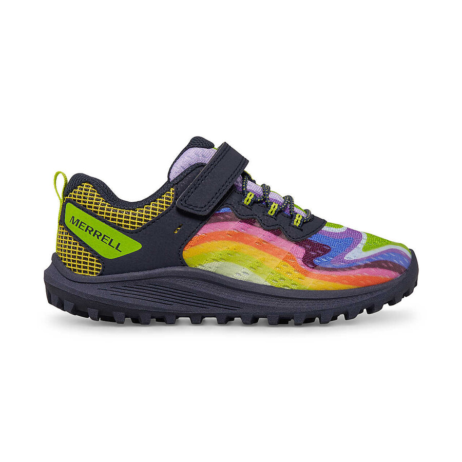 big kid - nova 3 sneaker - athletics bk rainbow mountains 4
