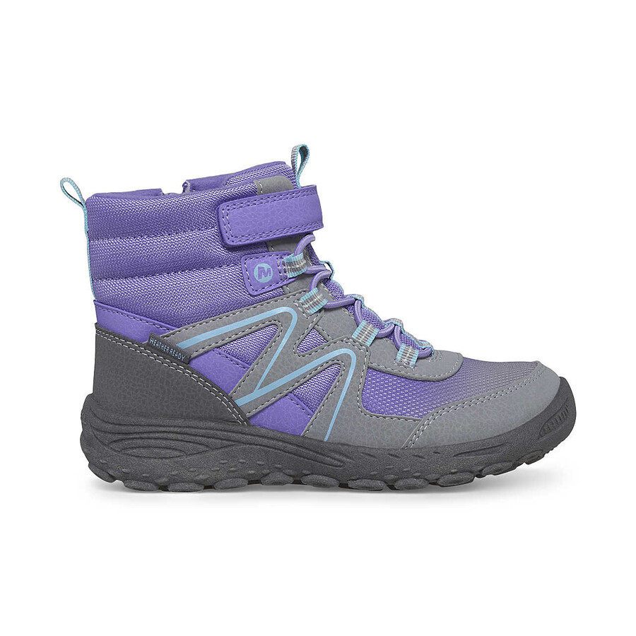 big kid - polar trekker boot - boots greypurpleturquoise