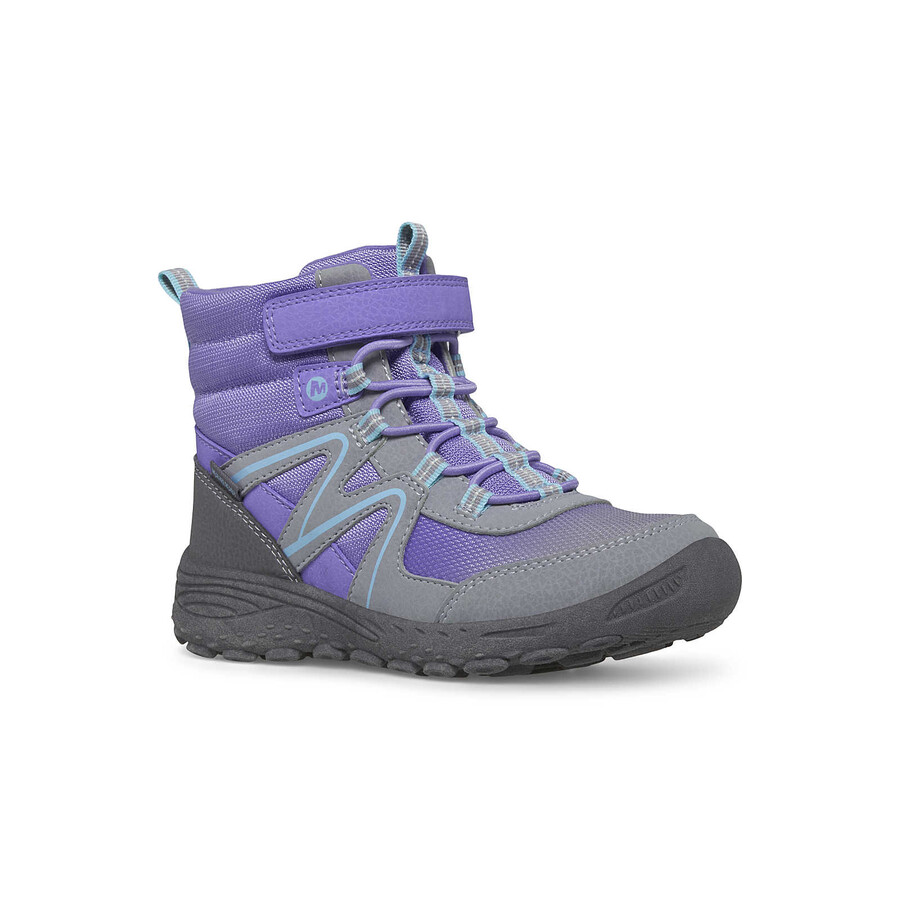 big kid - polar trekker boot - boots greypurpleturquoise