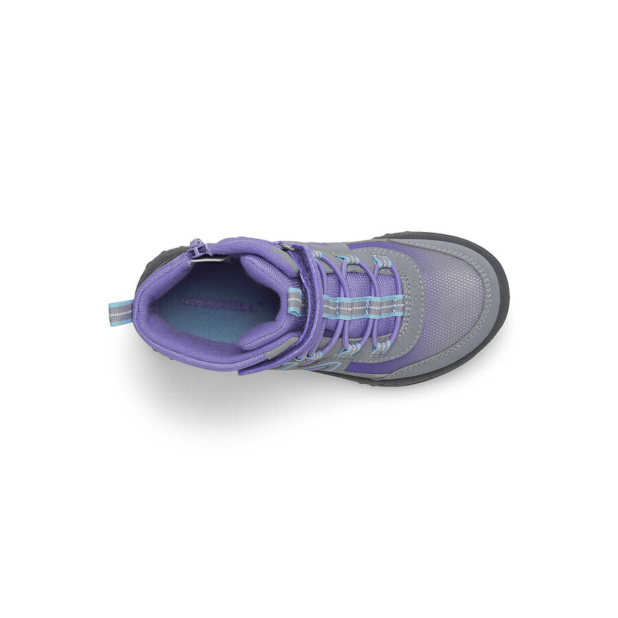 big kid - polar trekker boot - boots greypurpleturquoise