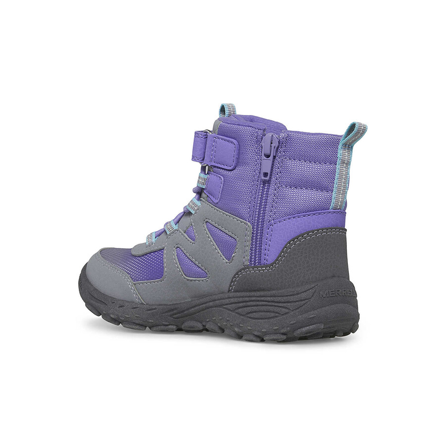 big kid - polar trekker boot - boots greypurpleturquoise