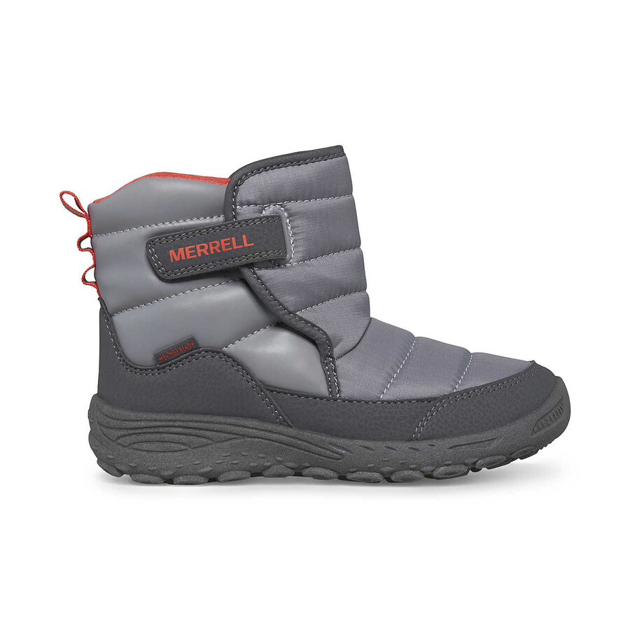 big kid - polar puffer boot - boots grey