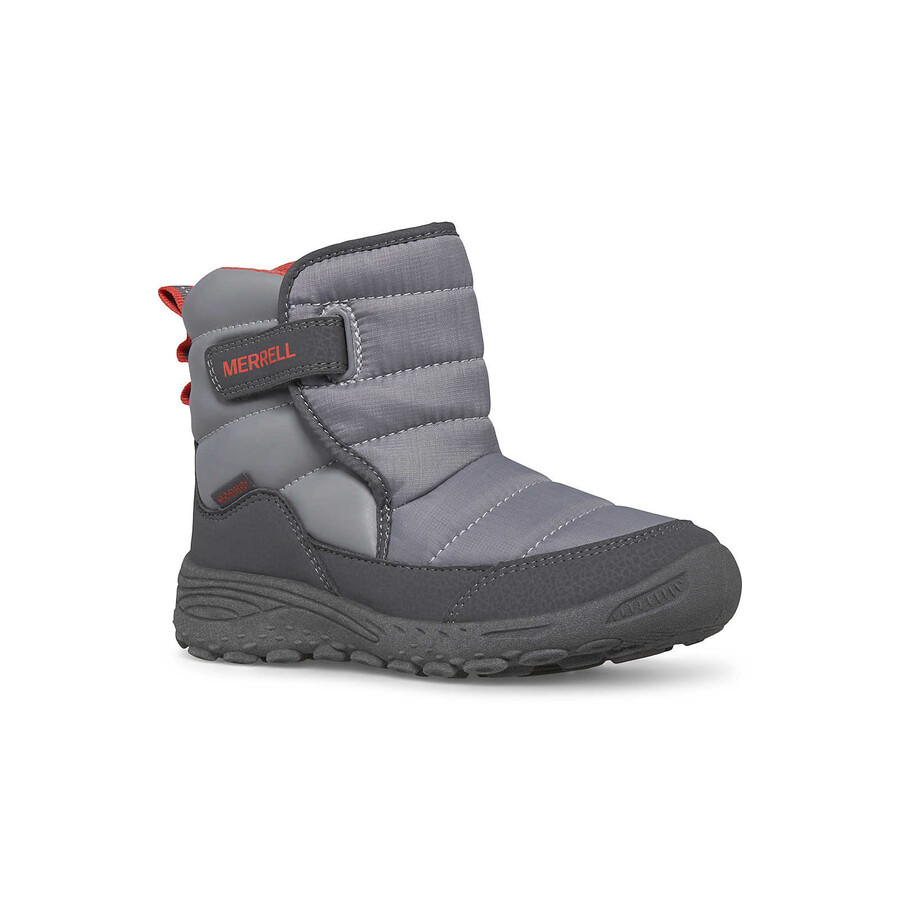 big kid - polar puffer boot - boots grey