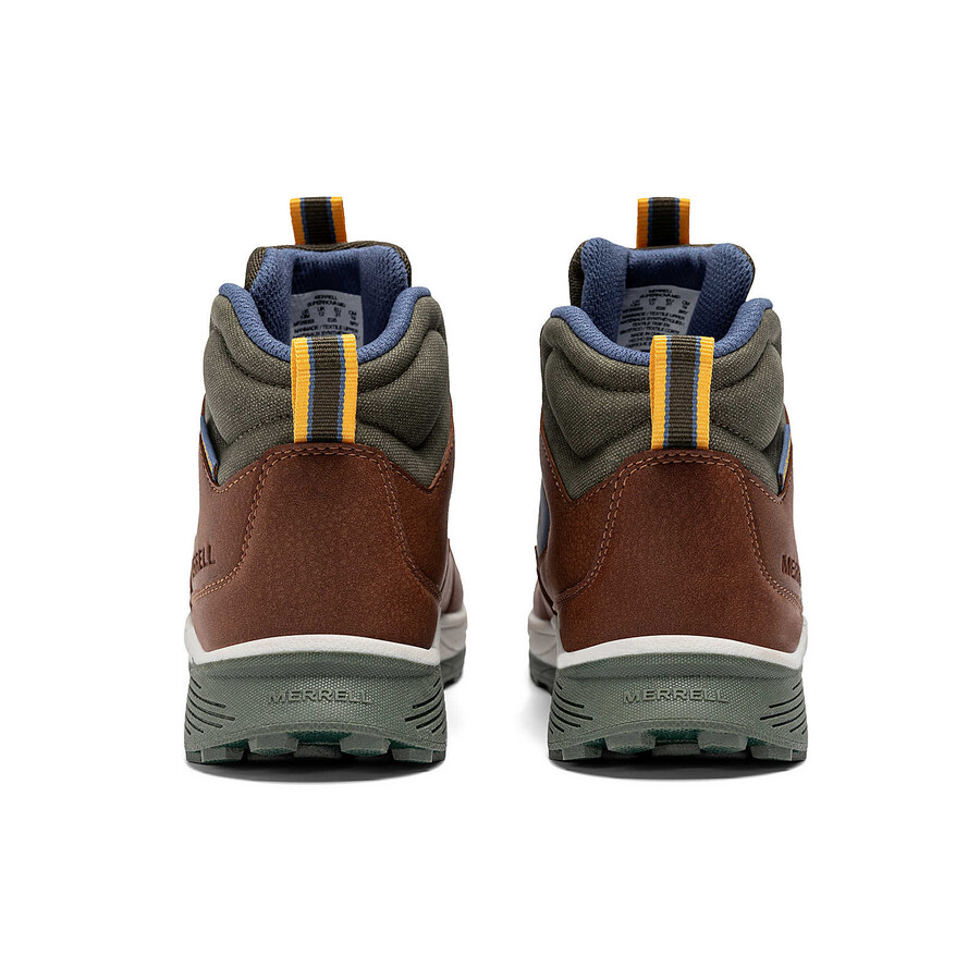 big kid - snova mid - boots bk tan