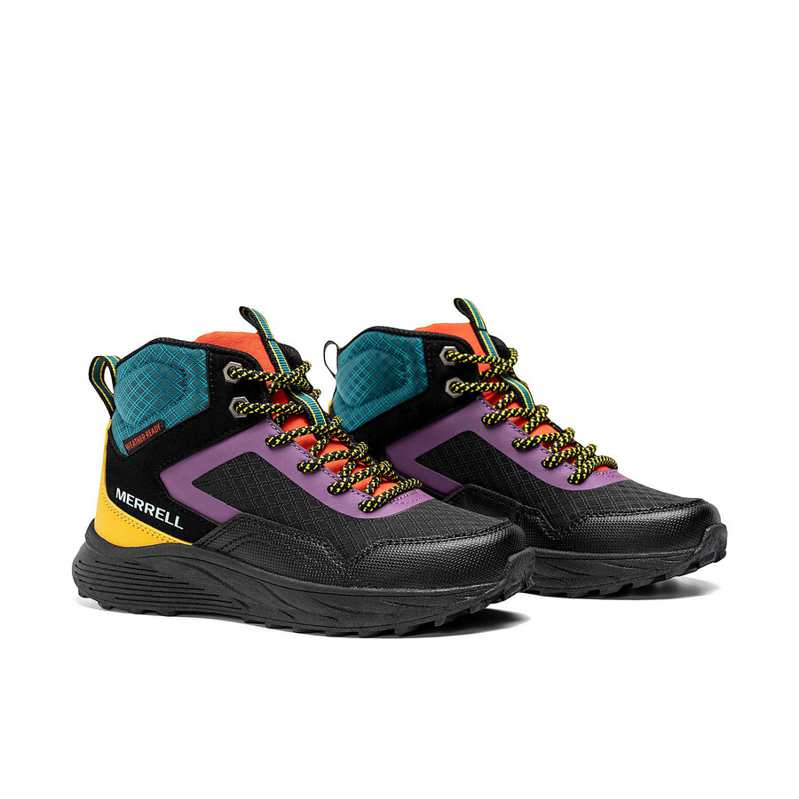 big kid - snova mid - boots bk multi