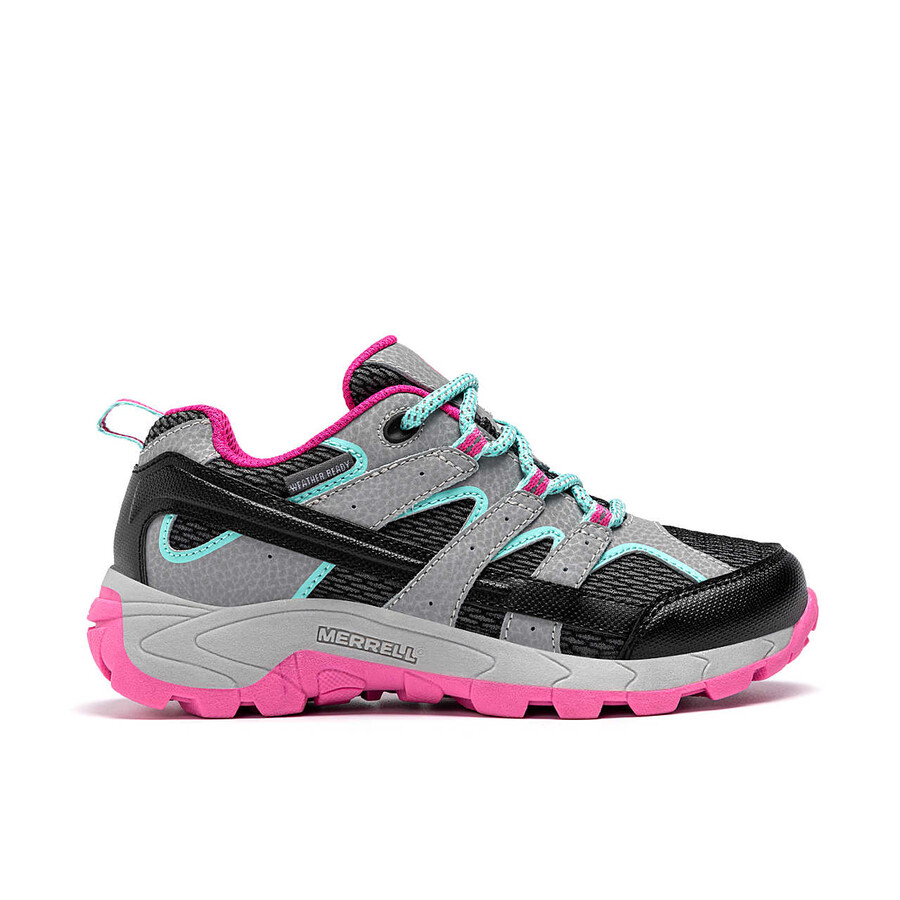 big kid - moab kdz waterproof - boots bk greypink