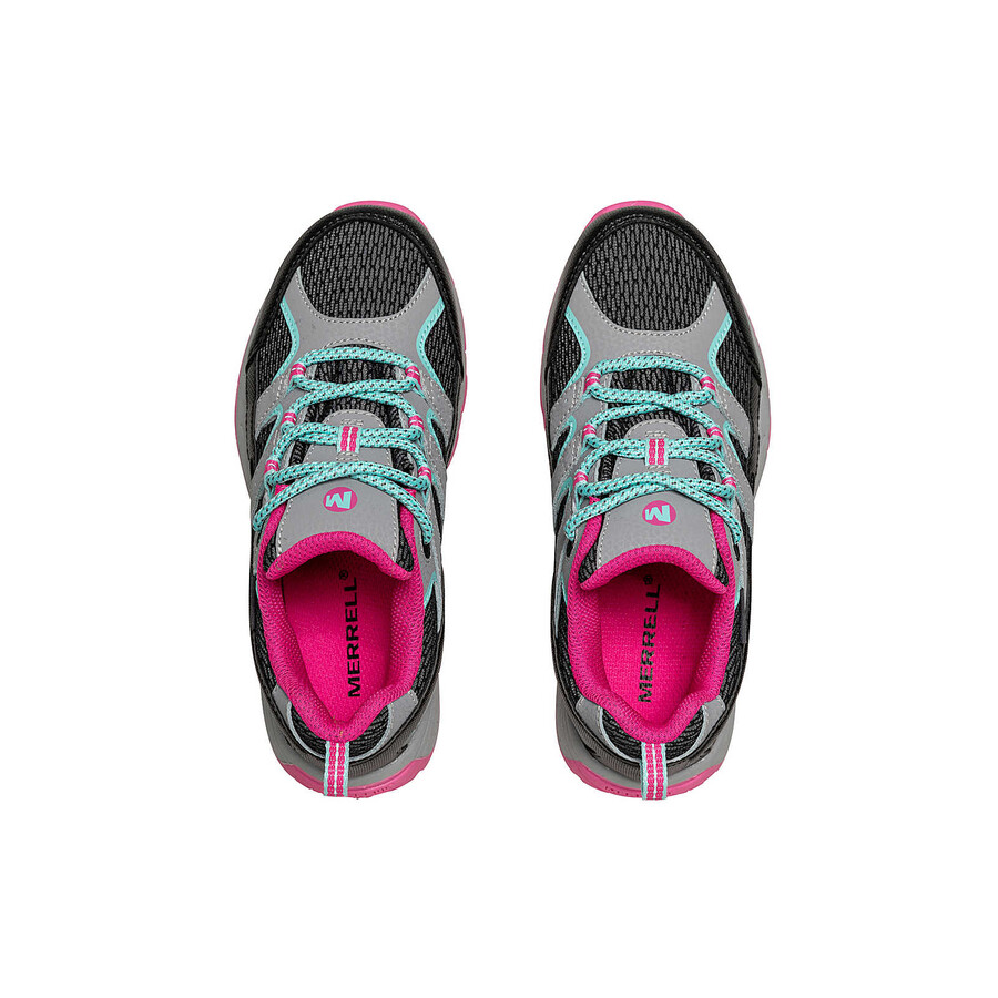 big kid - moab kdz waterproof - boots bk greypink