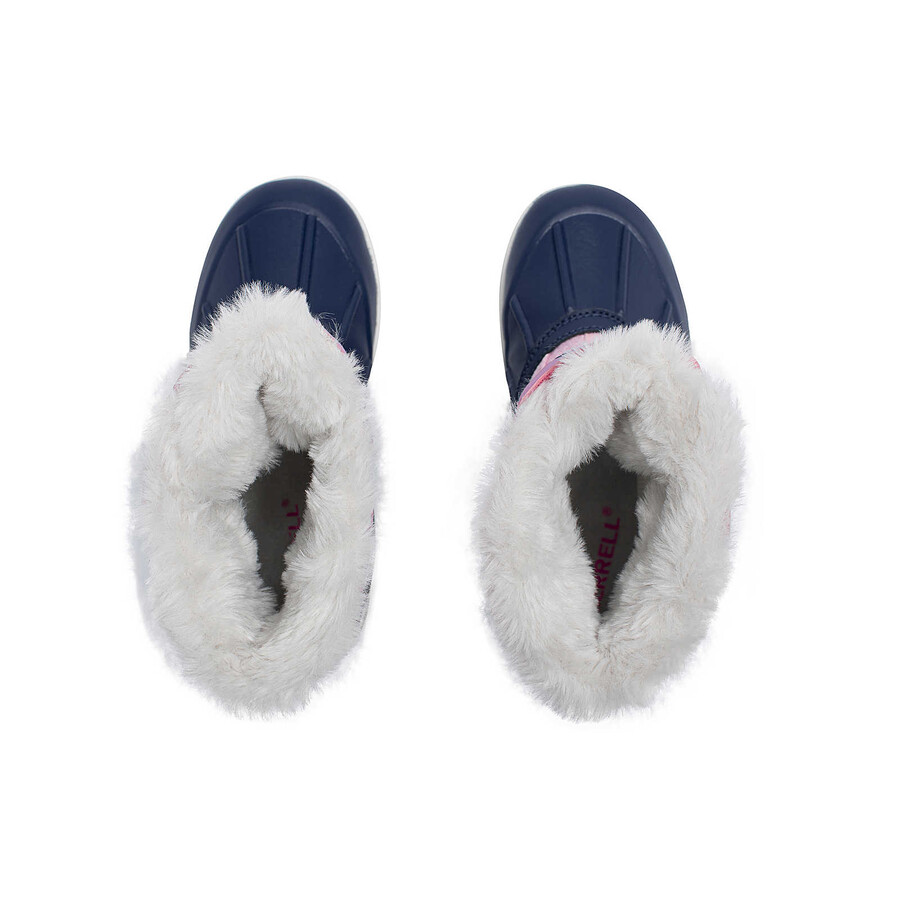 big kid - snow bank 5 waterproof - boots lk navypink
