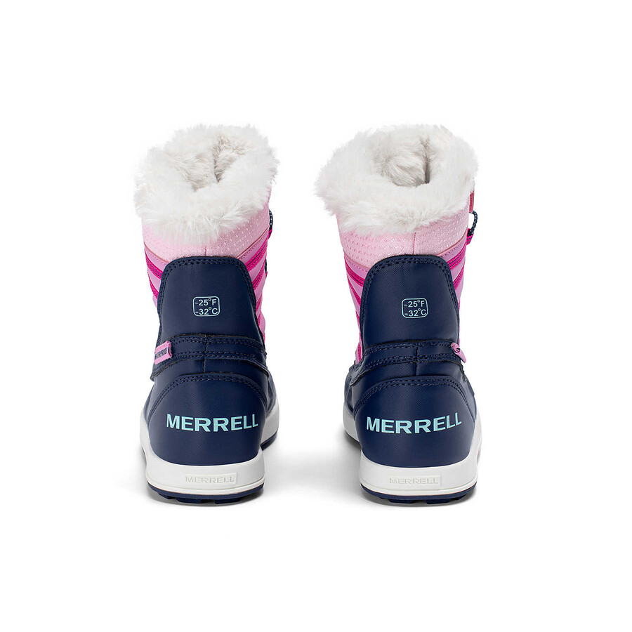 big kid - snow bank 5 waterproof - boots lk navypink