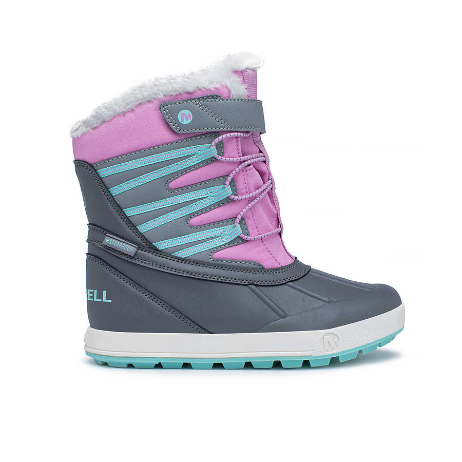 big kid - snow bank 5 waterproof - boots lk greypurple
