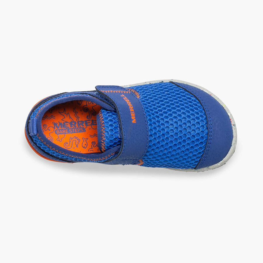 little kid - bare steps h2o water shoe - shoes lk blueorange