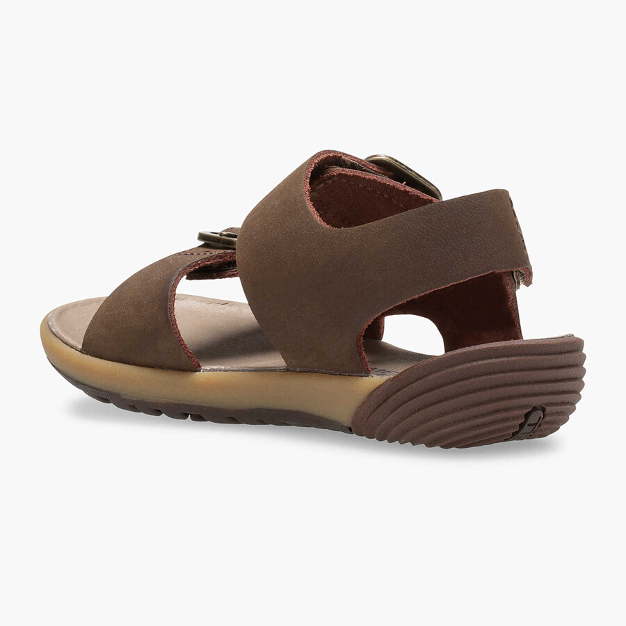 little kid - bare steps sandal - water shoes brown