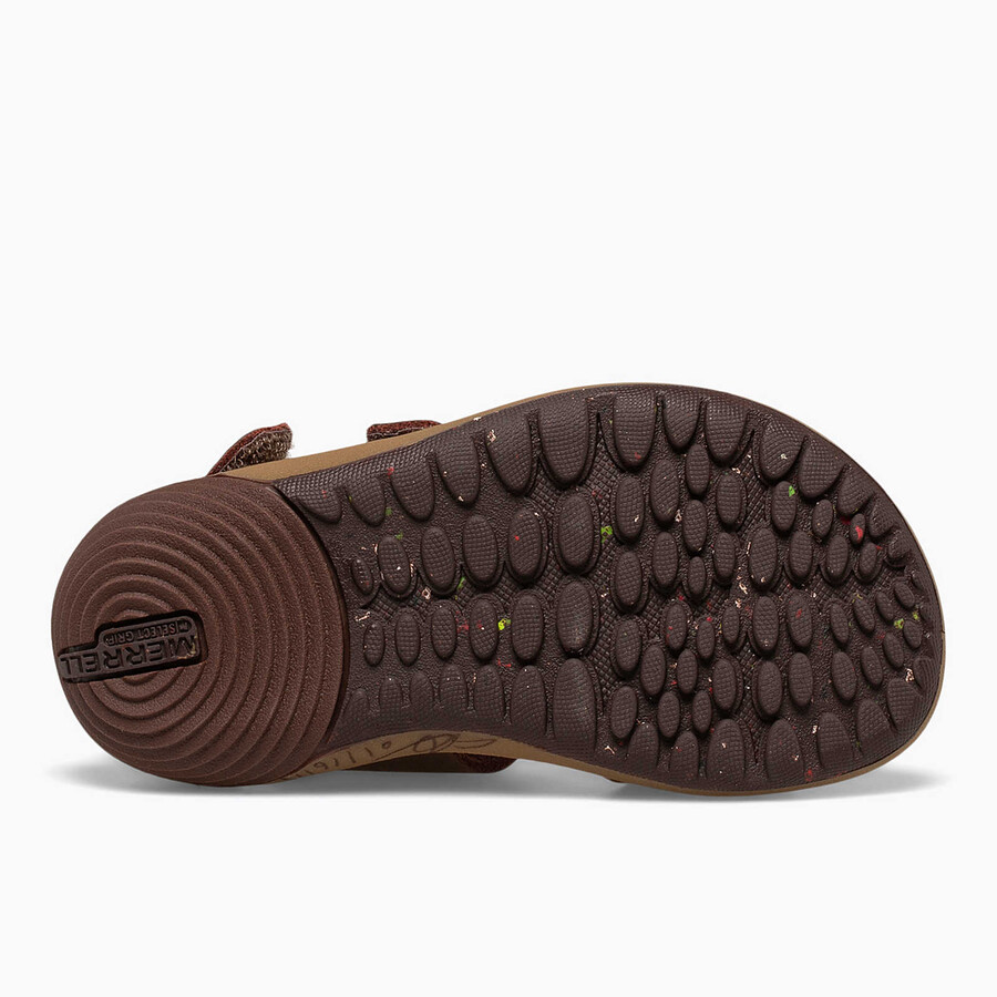 little kid - bare steps sandal - water shoes brown