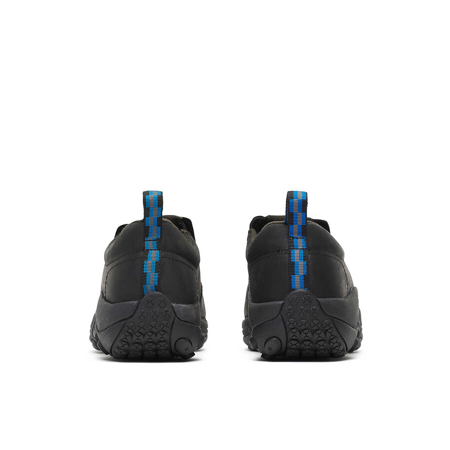 shop men jungle moc leather comp toe shoes black