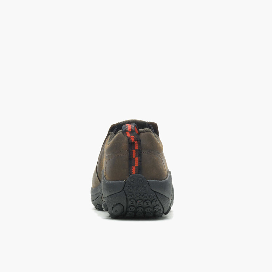 men jungle moc leather sr work shoe wide width merrell us espresso