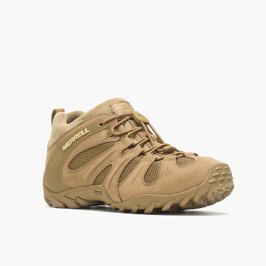 men - chameleon 8 stretch tactical work shoe - shoes coyote