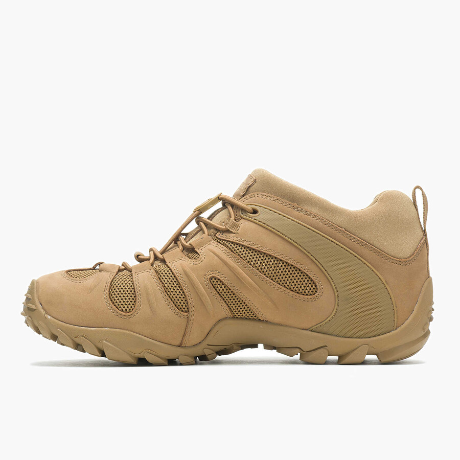 men - chameleon 8 stretch tactical work shoe - shoes coyote
