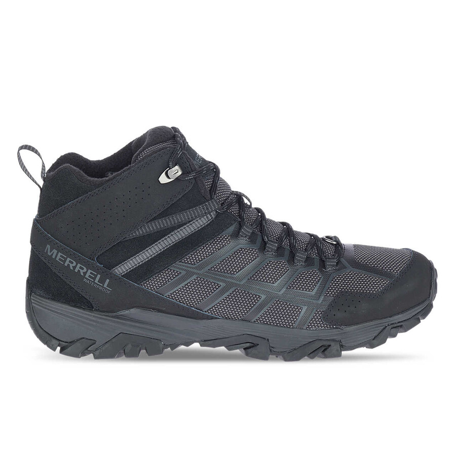 men - moab fst 3 thermo mid waterproof - boots black