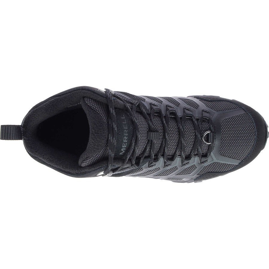 men - moab fst 3 thermo mid waterproof - boots black