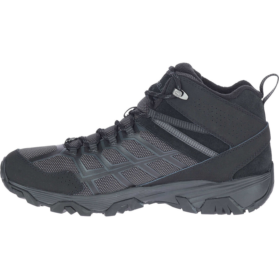 men - moab fst 3 thermo mid waterproof - boots black