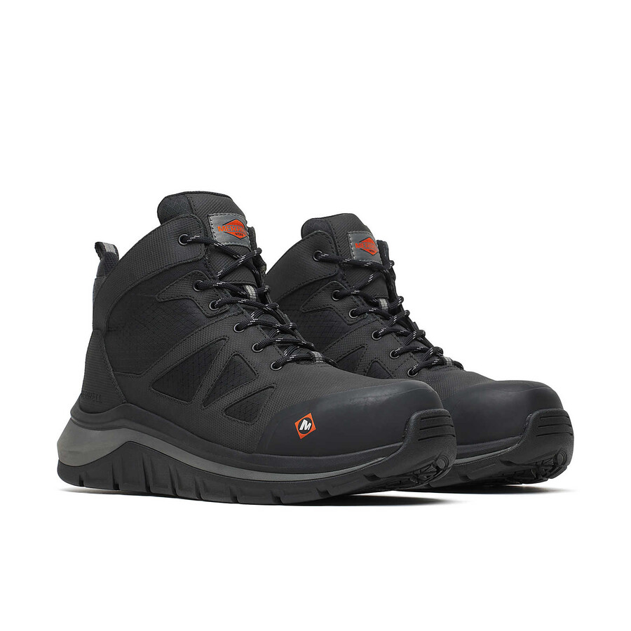 fullbench speed mid carbon fiber work boot wolverine black
