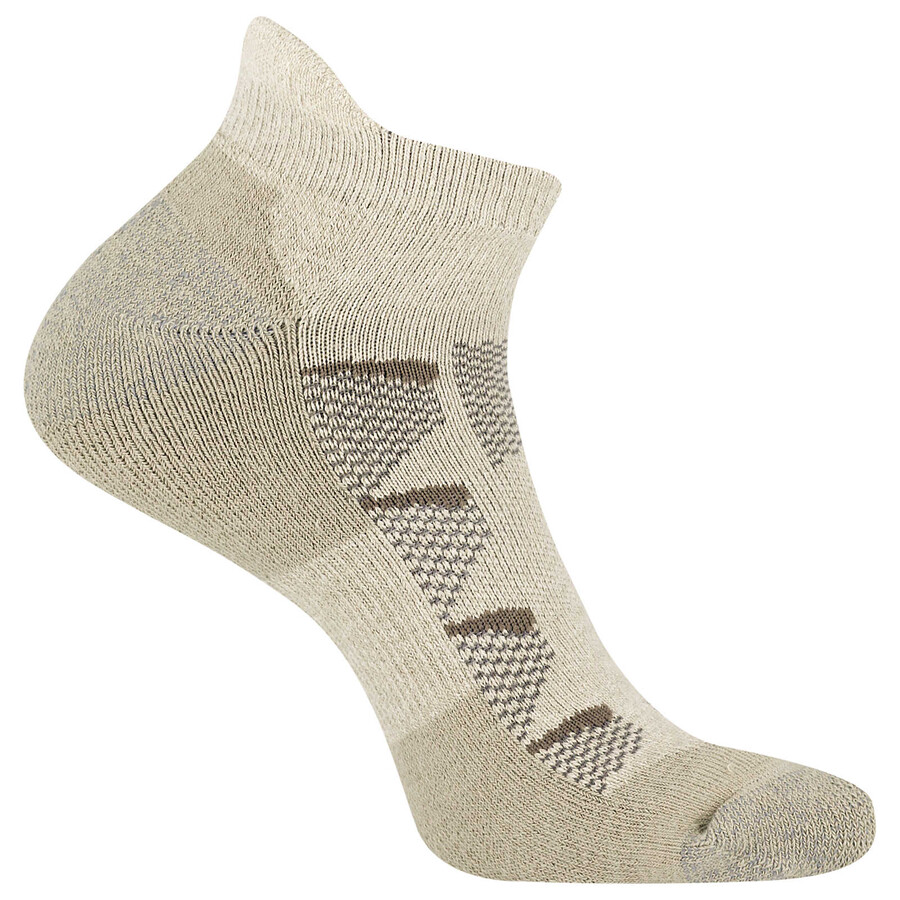 moab hiker low cut sock - socks oatmeal