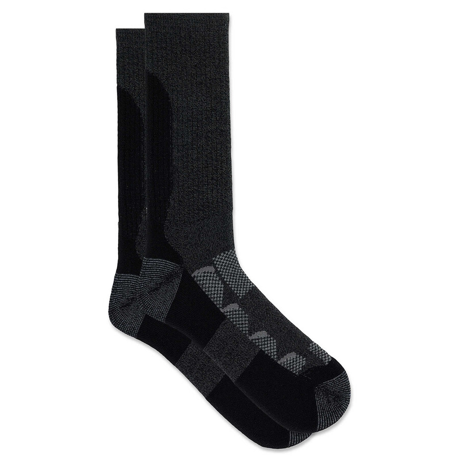 moab hiker crew sock - socks charcoal
