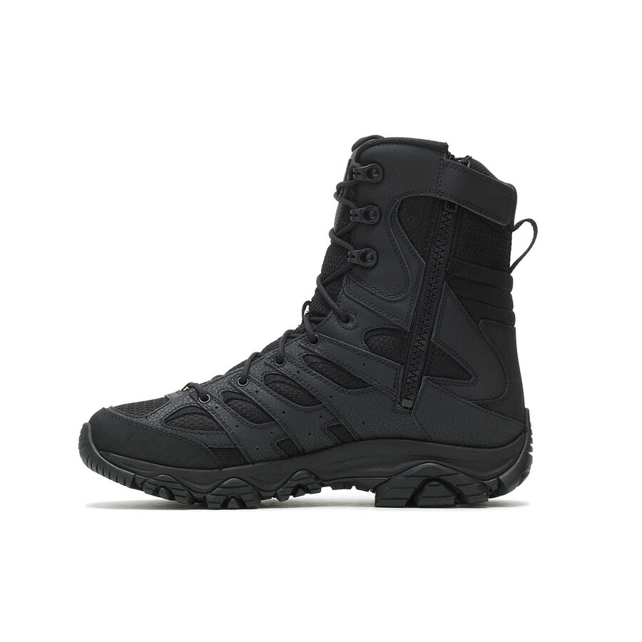men moab 3 8 tactical zip waterproof boot black