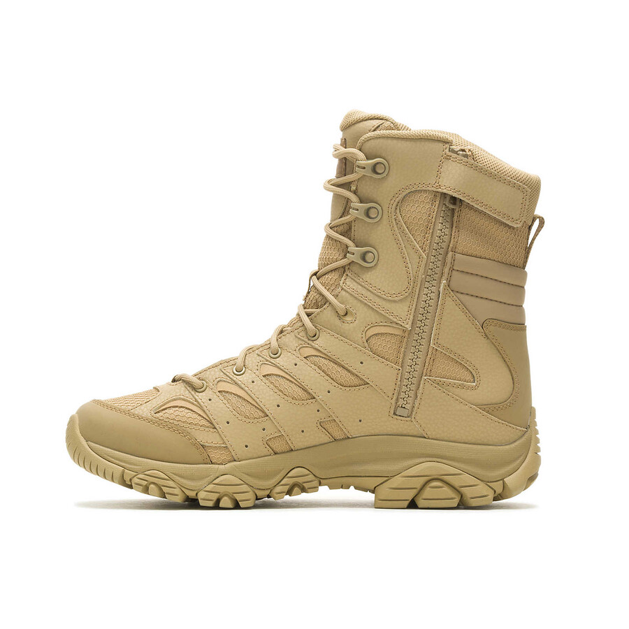 men moab 3 8 tactical zip waterproof boot dark coyote