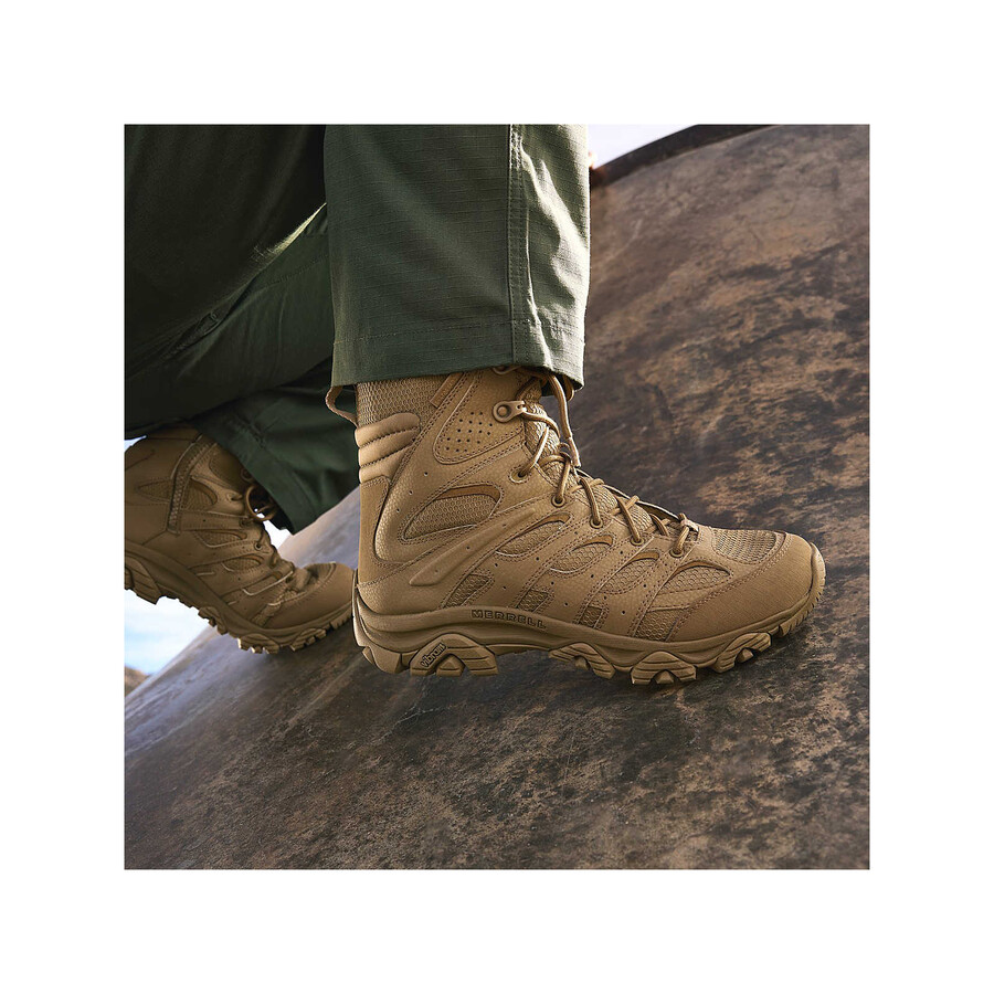 men moab 3 8 tactical zip waterproof boot dark coyote