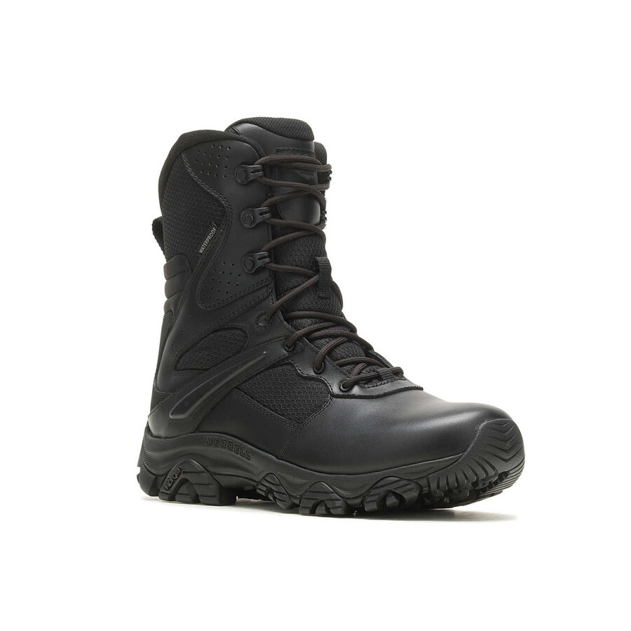 men moab 3 8 tactical zip waterproof wide boots black
