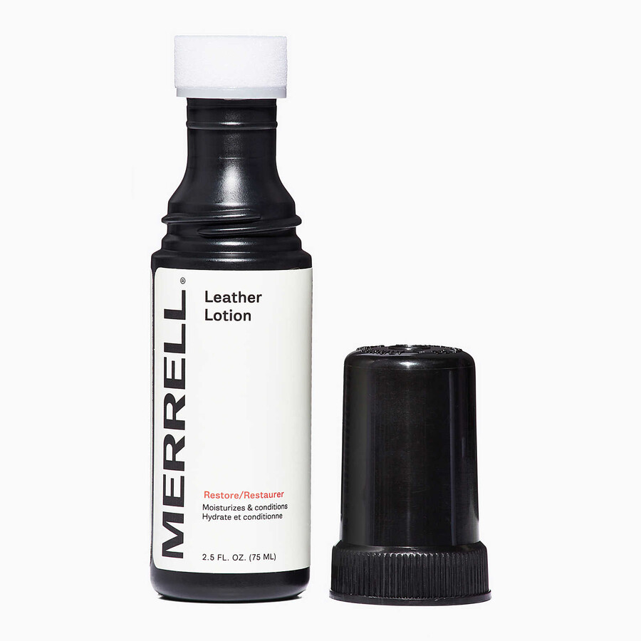 2.5oz leather lotion - shoe care clear