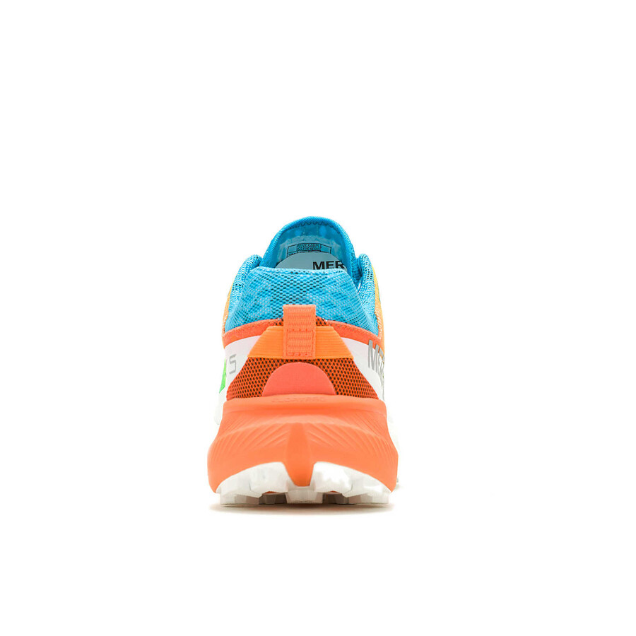 men agility peak 5 trail running shoes neon multi