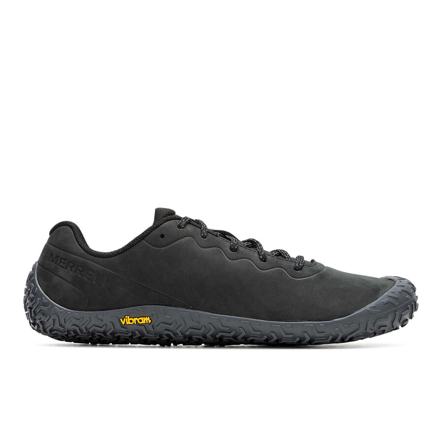 men vapor glove 6 leather barefoot shoes black