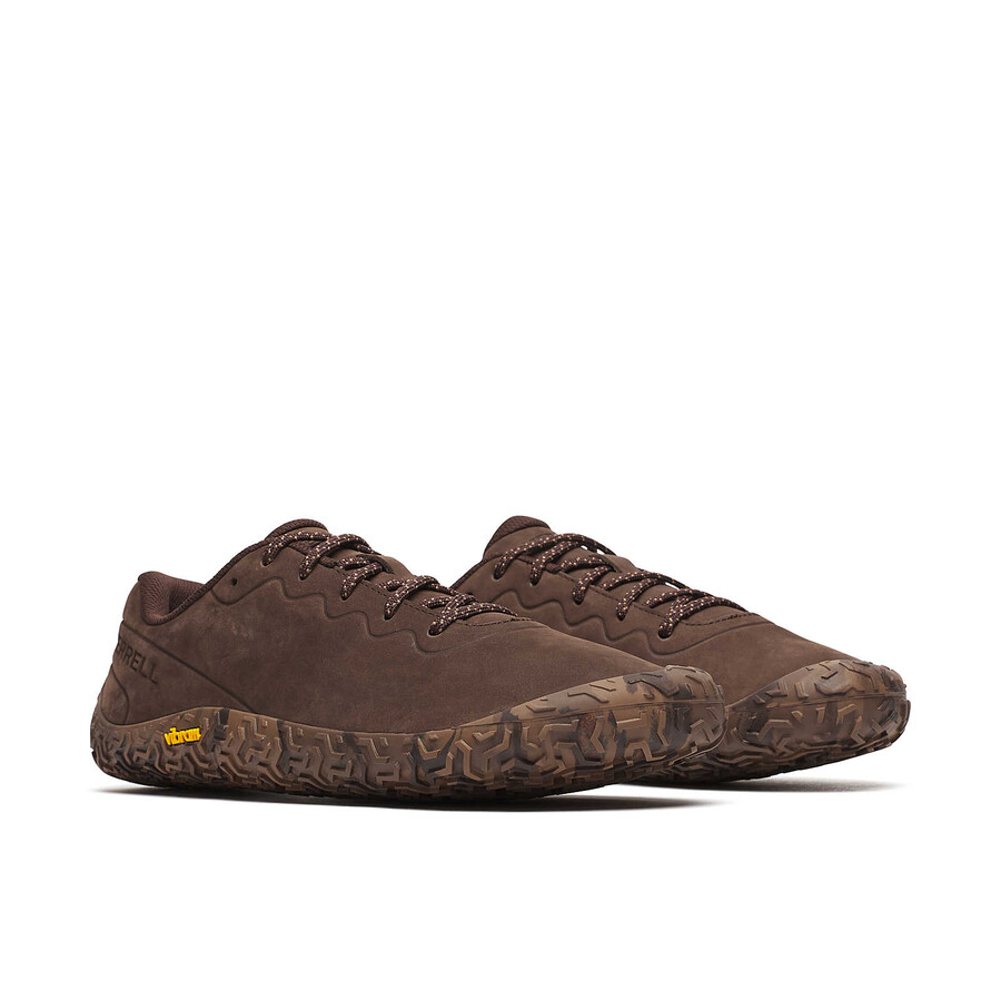 men vapor glove 6 leather barefoot shoes coffee