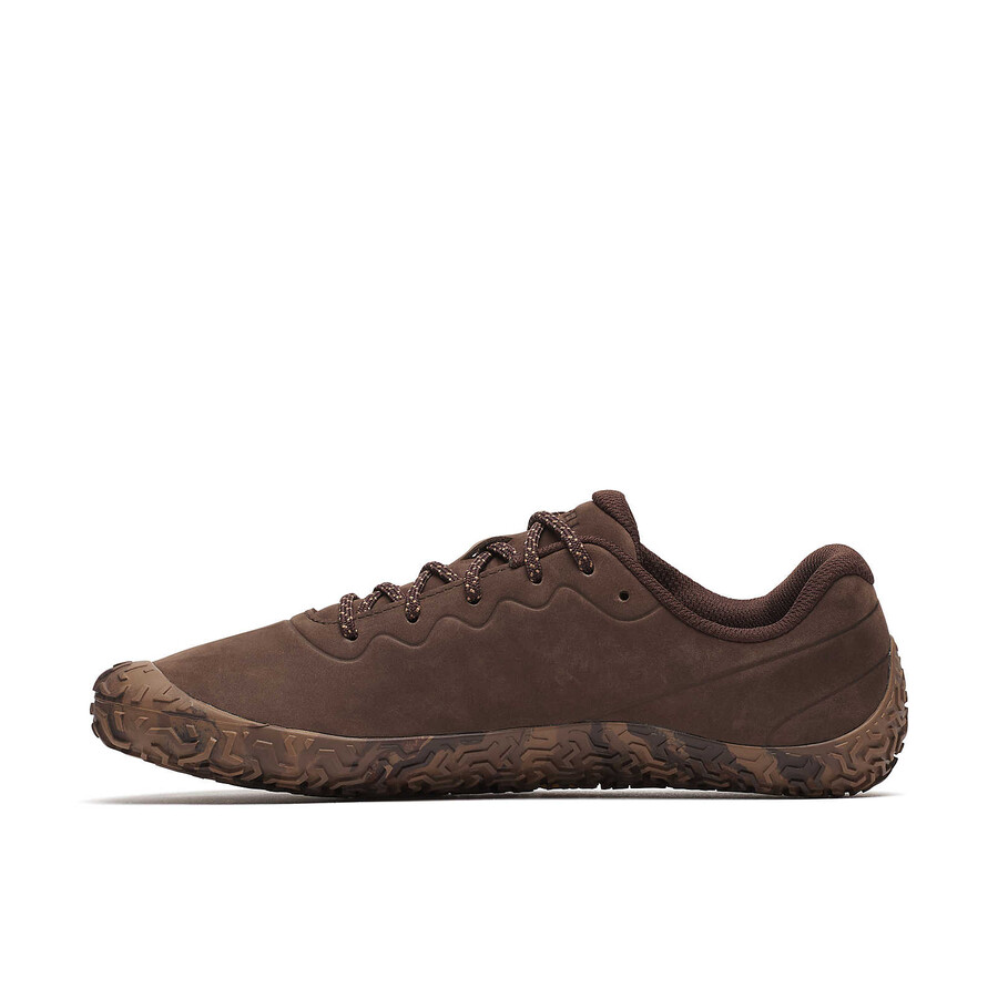 men vapor glove 6 leather barefoot shoes coffee