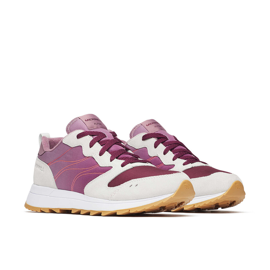men alpine 83 sneaker sport casual sneakers dark cherry