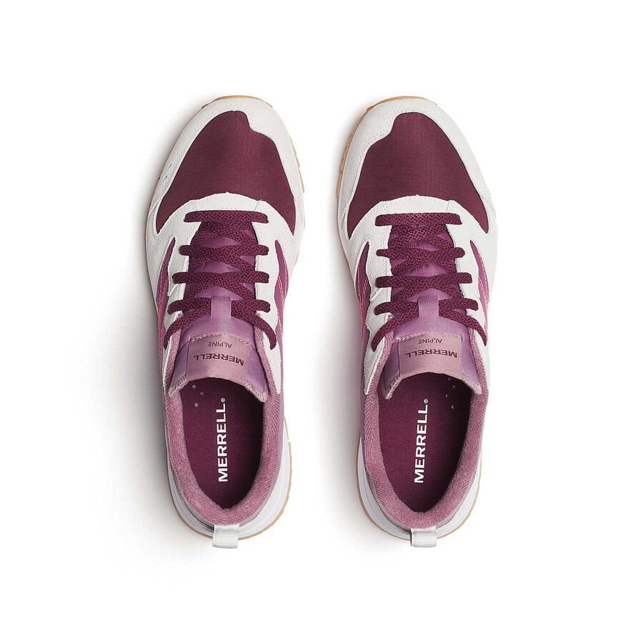 men alpine 83 sneaker sport casual sneakers dark cherry