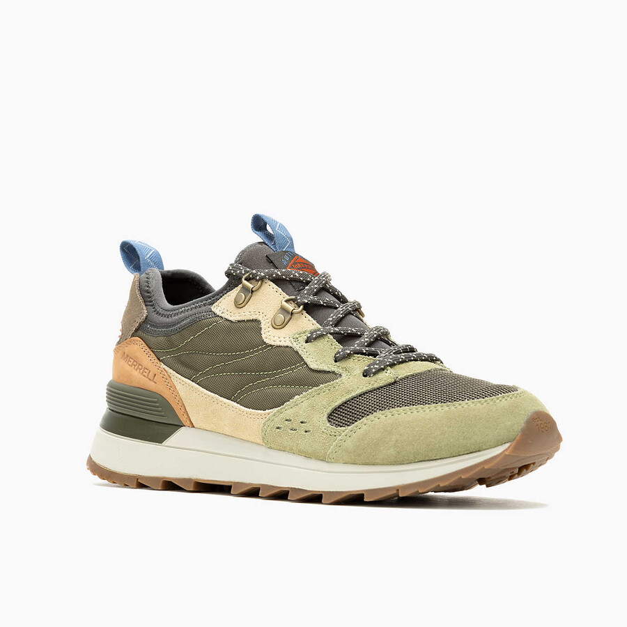 men alpine 83 sneaker recraft casual sneakers olive multi