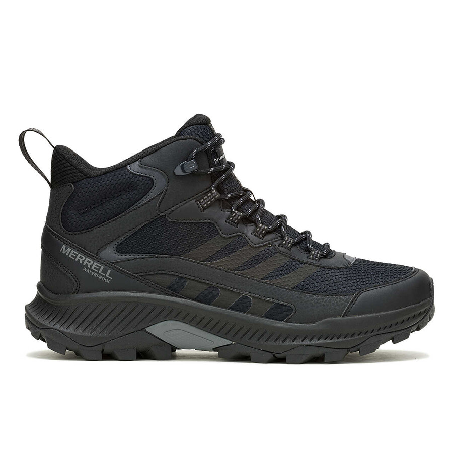 men speed strike 2 mid waterproof hiking boots black