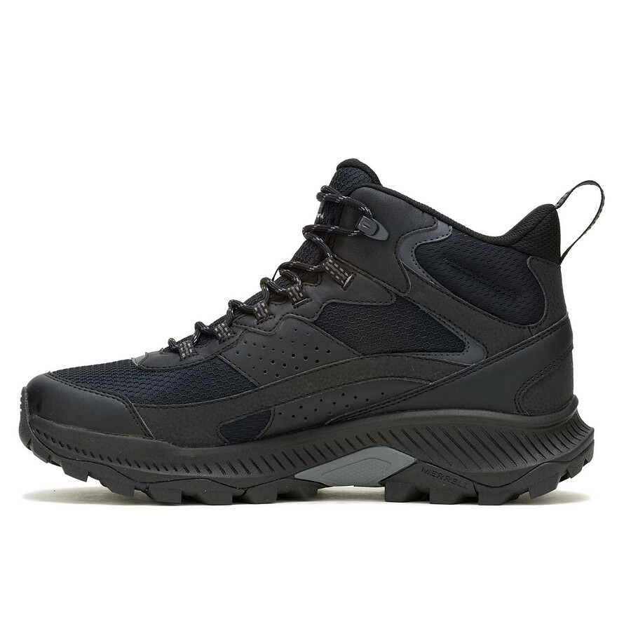 men speed strike 2 mid waterproof hiking boots black