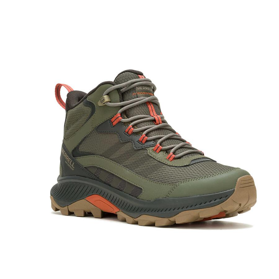 men - speed strike 2 mid waterproof wide width - mid olive