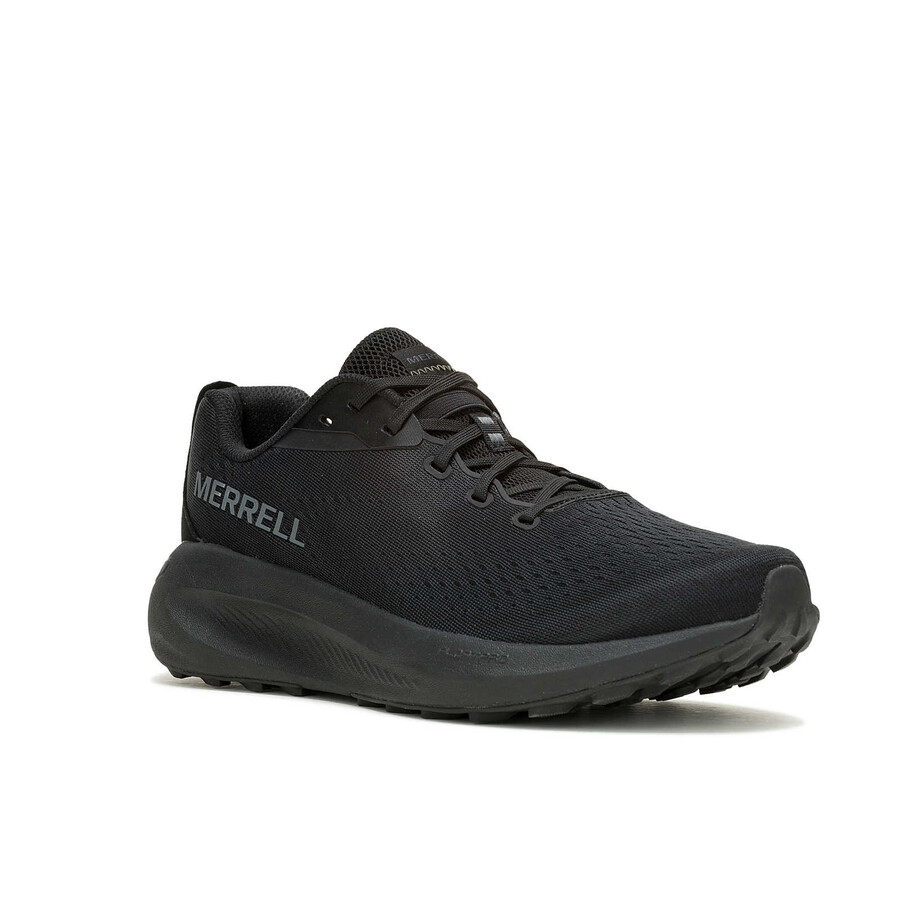 men morphlite trail running shoes triple black