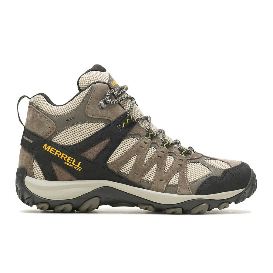 men - accentor 3 mid waterproof - boots boulderold gold