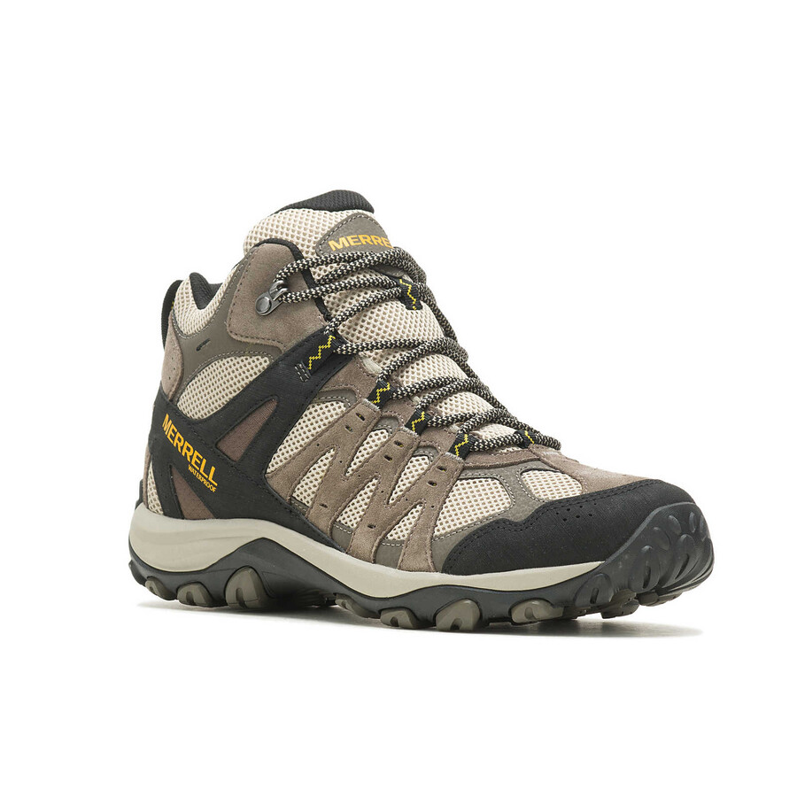 men - accentor 3 mid waterproof - boots boulderold gold