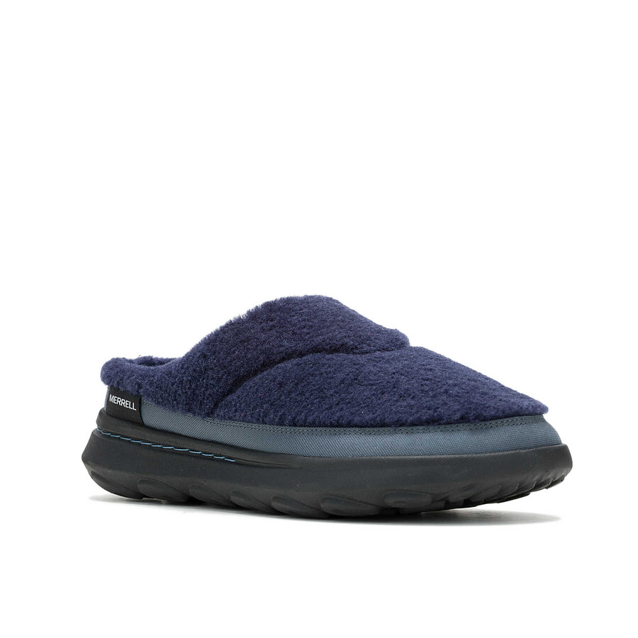 men hut moc 2 slide cozy casual slip ons sea