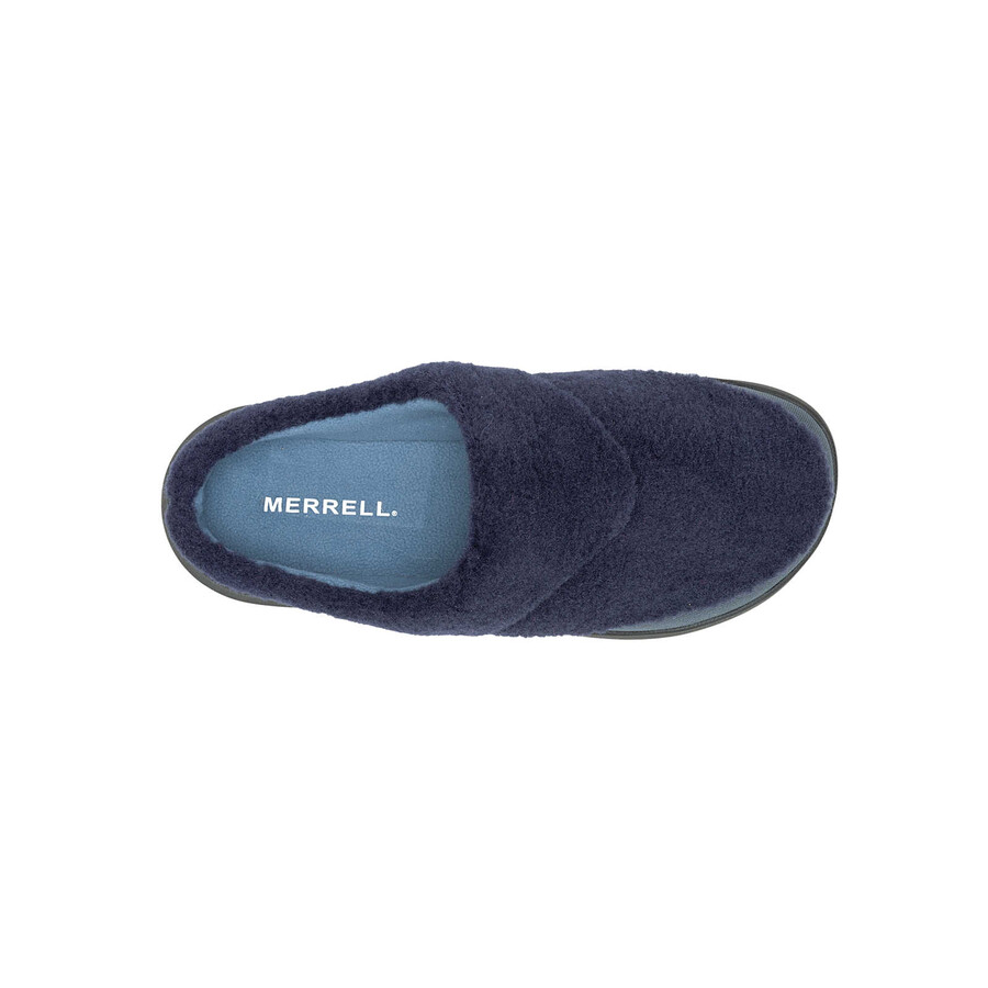 men hut moc 2 slide cozy casual slip ons sea