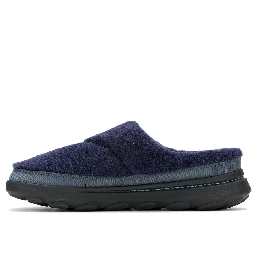 men hut moc 2 slide cozy casual slip ons sea