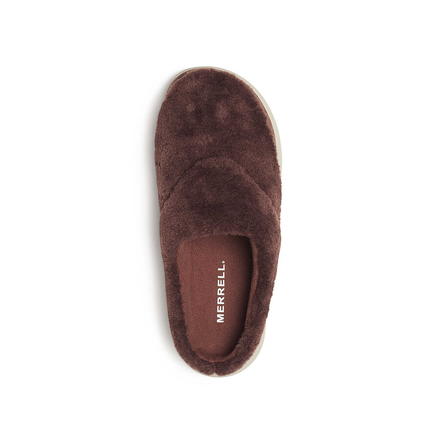men hut moc 2 slide cozy casual slip ons sequoia