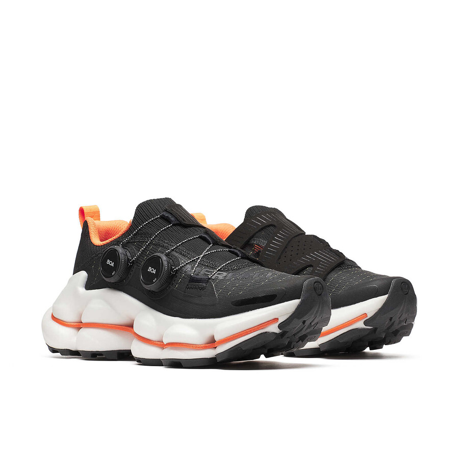 men speedarc surge boa hiking shoes raven